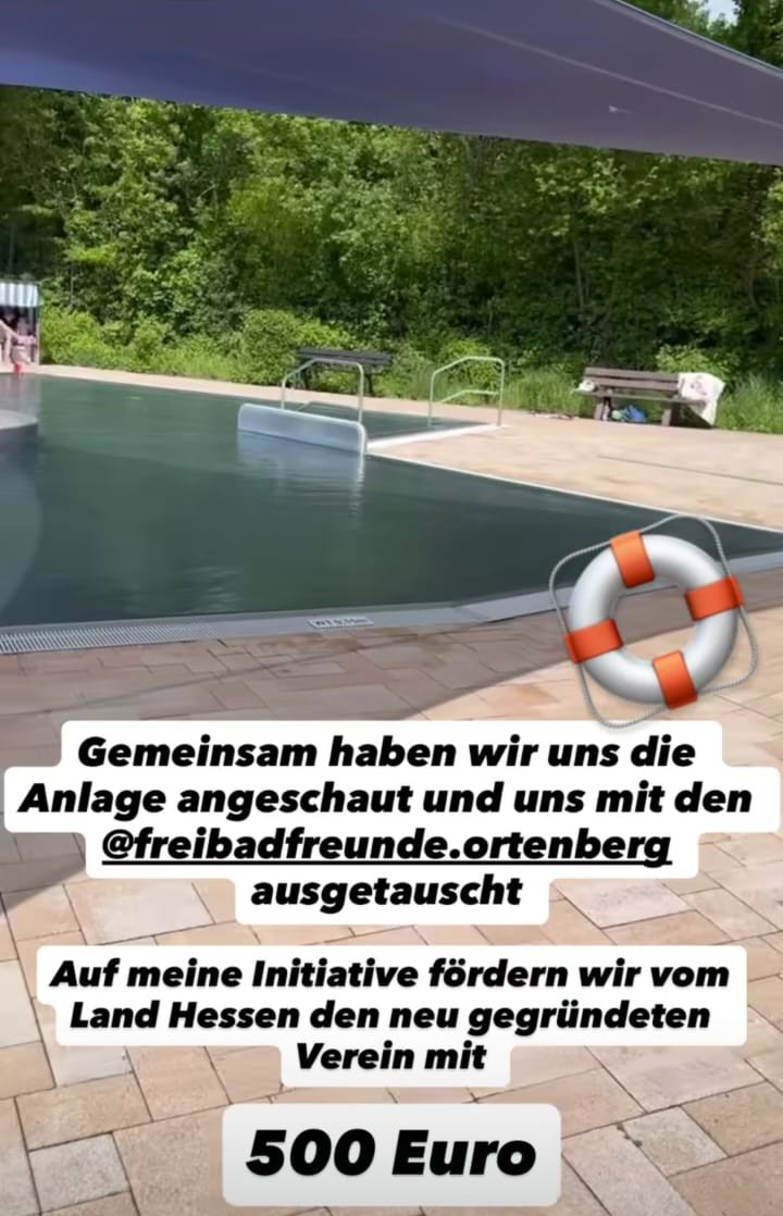Einladung zum Anbaden