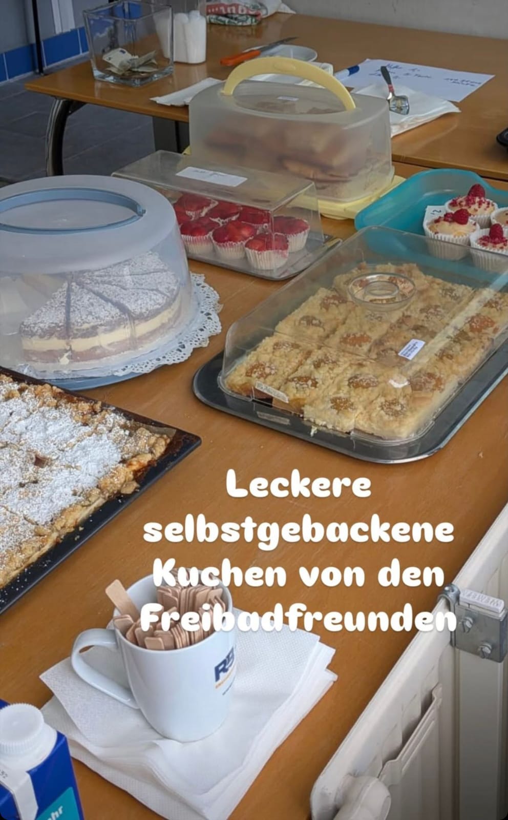 Einladung zum Anbaden