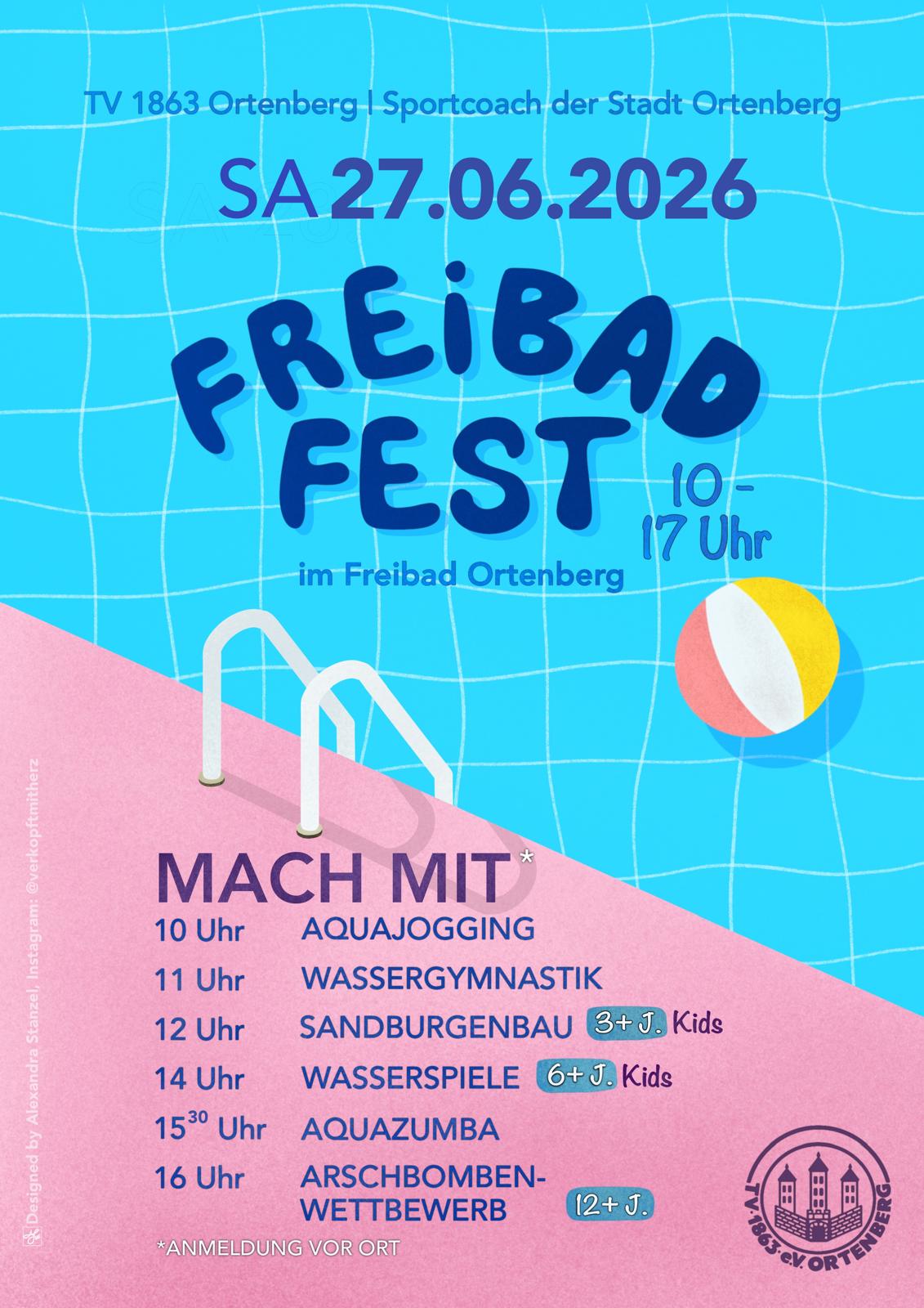 Einladung zum Anbaden