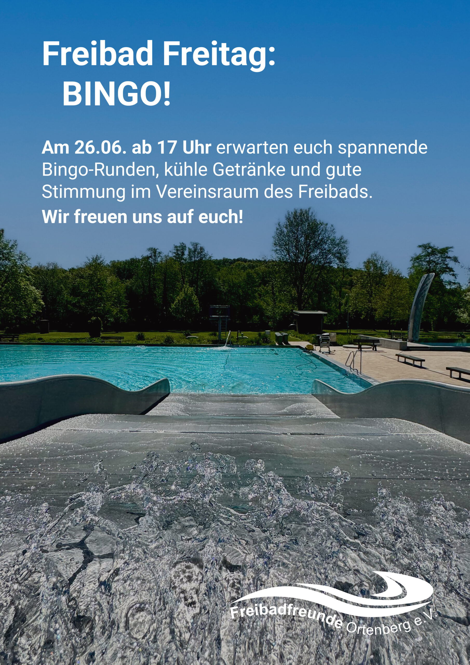 Einladung zum Anbaden